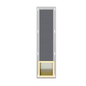 Lavo Recessed Toilet Roll Storage Brushed Brass
