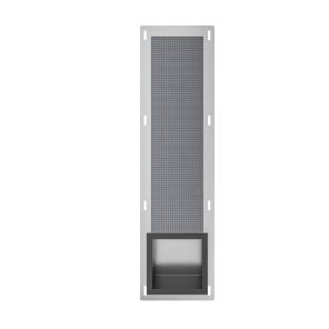 Lavo Recessed Toilet Roll Storage Matt Black