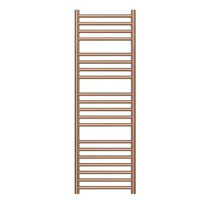 Nova 304 Stainless Steel Heated Towel Rail 1200 x 500mm Brushed Bronze