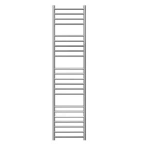 Nova 304 Stainless Steel Heated Towel Rail 1600 x 400mm Brushed Stainless Steel
