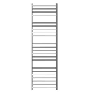 Nova 304 Stainless Steel Heated Towel Rail 1600 x 500mm Polished Stainless Steel